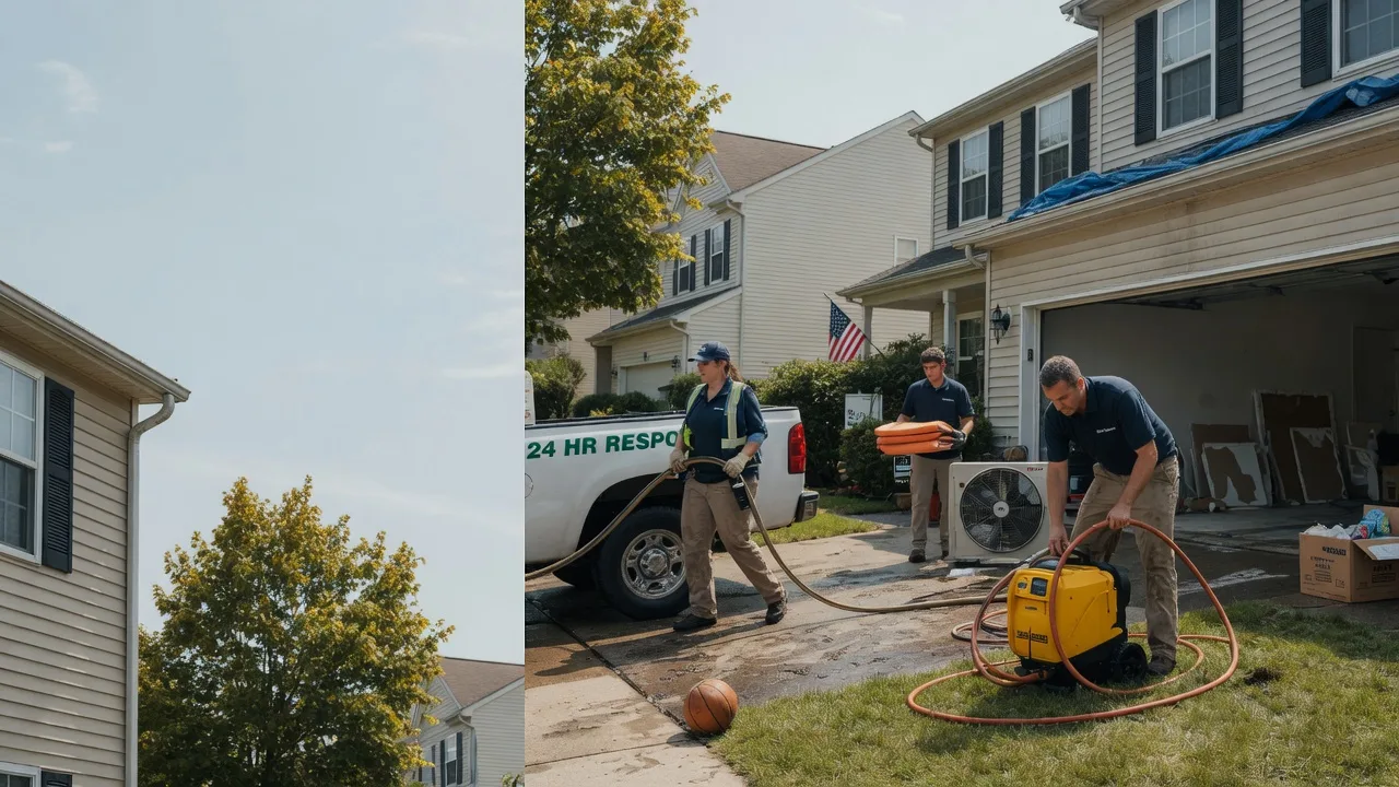 Emergency Water Damage Restoration in Beallsville, MD near me